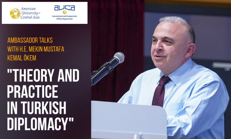 Ambassador Talks Series Explores the Theory and Real-World Practice of Modern Turkish Diplomacy - AppliedHE