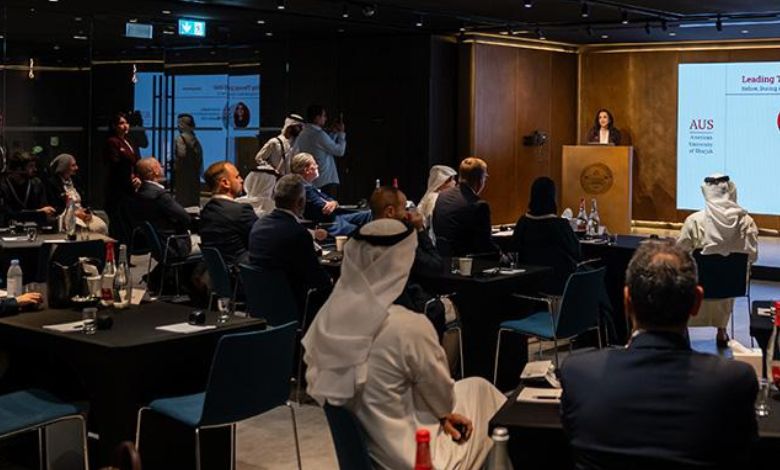 Regional Leaders Gather at AUS to Explore New Approaches to Crisis Leadership - AppliedHE