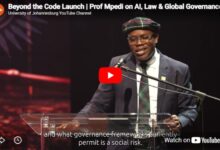 UJ Vice-Chancellor Prof Mpedi Advances Global AI Governance Dialogue with Podcast Launch - AppliedHE