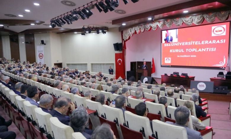 Tarsus University Rector Prof. Dr. Ali Özen Attends the 264th Interuniversity Council Meeting - AppliedHE