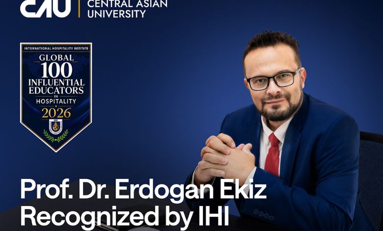 CAU Professor Recognised Among Global 100 Influential Hospitality Educators 2026 - AppliedHE CAU Professor Recognised Among Global 100 Influential Hospitality Educators 2026 - AppliedHE
