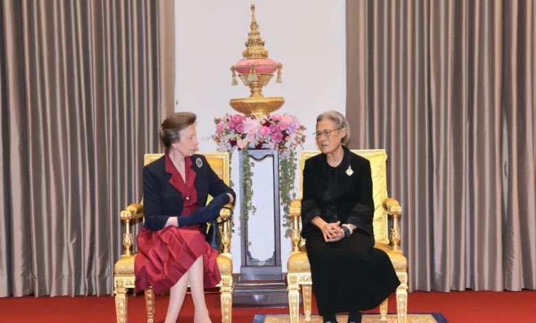 Princess Maha Chakri Sirindhorn Welcomes the Princess Royal at Chula for Women in Science Awards - AppliedHE