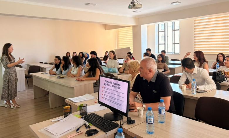 Western Caspian University Conducts Training on Professional Communication Skills for Career Success - AppliedHE