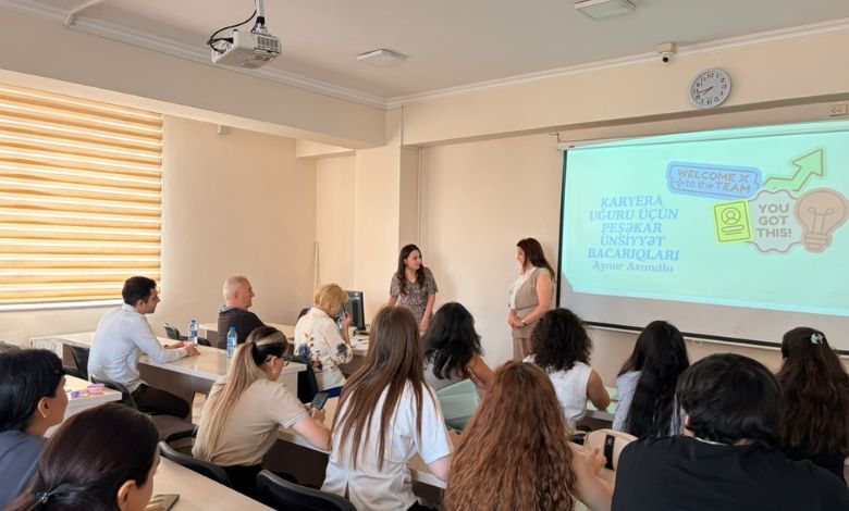Western Caspian University Conducts Training on Professional Communication Skills for Career Success - AppliedHE