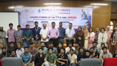 Seminar Highlights Higher Study Pathways in USA and Japan at World University of Bangladesh - AppliedHE