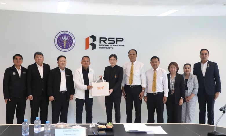 SUT Showcases Agricultural Technology Innovations to Thai Agriculture Officials - AppliedHE